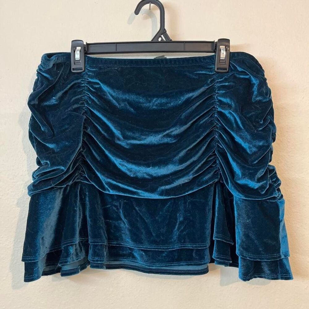 Wild-fable Women's Blue and Navy Skirt